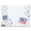 [카피어랜드] 메모보드 M5(584*432mm/꽃무늬화이트)