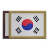 [알파] 액자 태극기 A3 밤색/미색