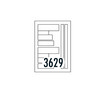 [폼텍] 정부문서라벨 LH-3629 50매 12칸