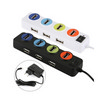 [코시] USB허브 UH1271 USB2.0 7포트 (2컬러)
