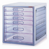 [시스맥스] 서류함 LUX멀티6단 10006(W300*D358*H334mm)