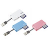 [엑토] 카드리더기 CRD-25 USB2.0 43종 (3컬러)
