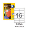 [프린텍] 재점착라벨 R3240-10(10매/16칸)