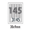 [폼텍] 분류표기용라벨 LQ-3145(20매/145칸/30x9mm)
