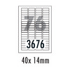 [폼텍] 분류표기용라벨 LS-3676(100매/76칸/A4)