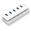 [아이피타임] USB3.0 (4+1)포트허브 UH-305 화이트