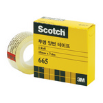 [3M] 투명양면테이프리필 665 18mm*7.6M