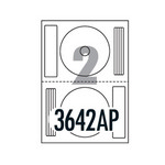 [폼텍] 잉크젯전용 CD라벨 PS-3642AP (10매 / 17.5mm)