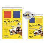 [폼텍] 마이포켓앨범 MA-3077B(다크블루/옐로우)