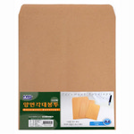 [알파] 양면각대봉투 A4 크라프트(1팩=100매) 245*330mm