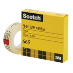 [3M] 투명양면테이프리필 665-6 12mm*6.35M(6입)