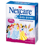 [3M] 넥스케어 숨쉬는 방수밴드 프린세스 20매
