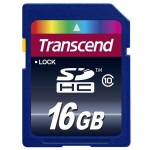 [트랜샌드] SDHC메모리 16GB (Class10)