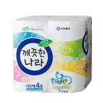 [깨끗한나라] 키친타올 130매 * 2개입