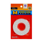 M폼양면테이프 일반 12mm*2M(PE폼/1.3T)