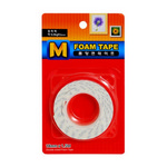 M폼양면테이프 일반 18mm*1.5M(PE폼/1.3T)