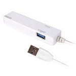 [코시] USB허브 UH1176 USB2.0 3포트,USB3.0 1포트