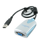 [라이트컴] VGA컨버터 USB-VGA