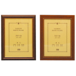 [아스트] 사무용 액자 A4 계단틀 (210*297mm/색상2종택1)