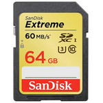 [샌디스크] 익스트림 SDHC 64GB CLASS10