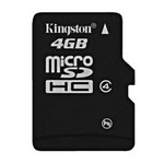 [킹스톤] Micro-SDHC 4GB CLASS4