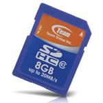 [팀] SDHC 8GB CLASS10