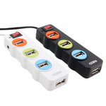 [코시] USB허브 UH1226 USB2.0 4포트 (2컬러)