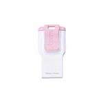 엑센/USB메모리/H43/USB2.0/바/4GB/핑크