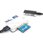 코시/카드리더기/CR1227U3/USB3.0/118종/화이트