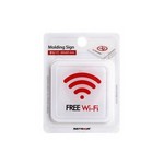[아트사인] 몰딩사인 9715 FREE Wi-Fi 60*60*3T