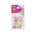 [3M] 포스트잇 디자인플래그 684-J8 38*10mm 20장*4개