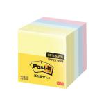 3M/포스트잇/654-5A/알뜰팩/76*76mm/500매