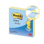 3M/포스트잇/팝업리필/KR-330/76*76mm/100매/크림블루+노랑