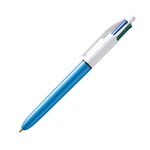 빅/유성펜/4색/1.0mm/흑,청,적,녹/블루바디