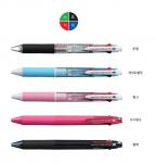 유니/유성펜/제트스트림4색/SXE4-500-7(신)/0.7mm/핑크