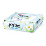 쌍용제지/물티슈/후레지아/100매