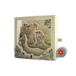 영공방/김홍도씨름/PM350/90*90*40mm