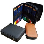 산돌/펜슬케이스/WPC-72-BR/16*19cm/갈색