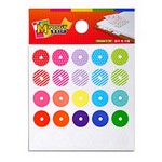 M시리즈/M포스지/스티커/컬러링라벨/90*90mm/PP/5매