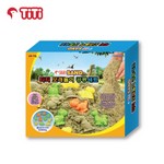 티티/모래놀이/공룡세트/모래500g,몰드10개