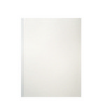 [문화] 레일클리어홀더(사각) 반투명 흰색 F490-7 A4(1팩=10입)