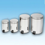 [삼익그린가드] 스테인레스 페달형 휴지통 20L (Ø290*H410mm)