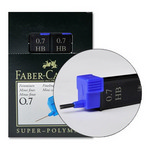 파버카스텔/샤프심/슈퍼폴리머/0.7mm/HB/120700
