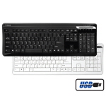 [아이락스] 유선 키보드 KR-6310 (블랙/화이트)