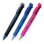 [제브라] 클립온 4색볼펜(B4A3) 0.7mm(낱개)