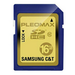 [삼성물산] 플레오맥스 SDHC메모리 16GB (Class10)