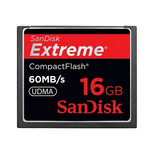 [샌디스크] 익스트림 CF카드 16GB (CLASS10/60MB/s)