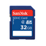[샌디스크] SDHC카드 CLASS4 32GB