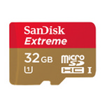 [샌디스크] 익스트림 Micro-SDHC 32GB (CLASS10/45MB/s)