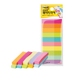 [3M] 포스트잇 견출지 670-MP 10색*45매(10*50mm)